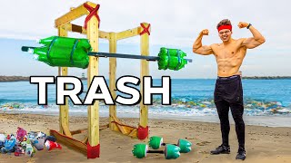 I Tried To Build a ‘Trash’ Gym [upl. by Lael295]