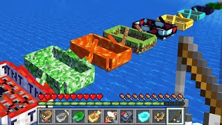 Minecraft but theres Custom Boats [upl. by Balbinder]