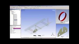 ANSYS Mechanical Mesh Connection [upl. by Ahsemaj323]