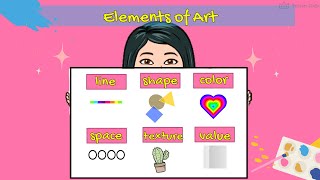 Arts 6  Elements of Art [upl. by Yung]