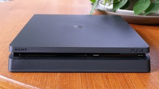 Sony PlayStation 4 Slim Unboxing Setup and Impressions [upl. by Salisbury]