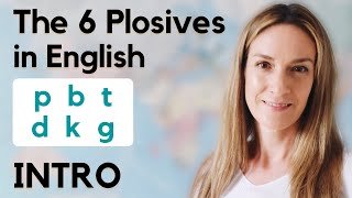 The 6 Plosives in English  INTRO  English Pronunciation [upl. by Nedra311]