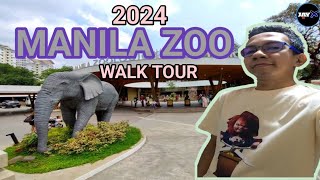 MANILA ZOO 2024  WALK TOUR  JAYX [upl. by Llertac]