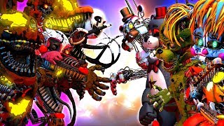 SFM FNAF Salvaged vs FNAF 4 [upl. by Dnomsaj469]