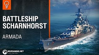 World of Warships  Armada Scharnhorst [upl. by Cut907]