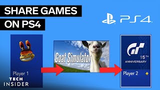 How To Gameshare On PS4 [upl. by Lucille]