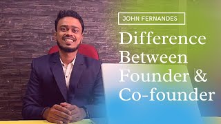 Founder vs Cofounder [upl. by Hibbitts]