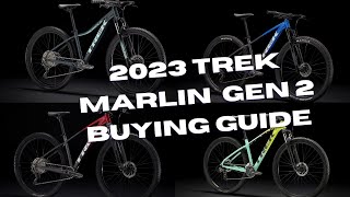 2023 TREK MARLIN GEN 2 BEAKDOWN [upl. by Aicilef]