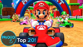 Top 20 Greatest Mario Kart Tracks of All Time [upl. by Philly]