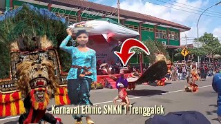 Karnaval Ethnic SMKN 1 Trenggalek [upl. by Aralk]