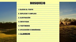 HACER TU PROPIO BOSQUEJO [upl. by Inol]