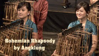 Bohemian Rhapsody by Angklung 🇮🇩 [upl. by Abshier]