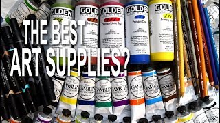 ART SUPPLIES  All you need to know [upl. by Viquelia]