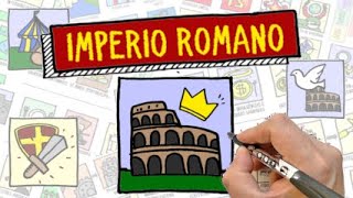 IMPERIO ROMANO  Resumo Desenhado [upl. by Siaht474]