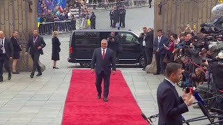 Orbán heckled at EU summit [upl. by Aneekahs]