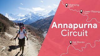 Annapurna Circuit Trek  Vlog 4K  Follow Alice [upl. by Vil]