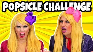 Popsicle Challenge with the Two Veronicas Totally TV [upl. by Relda]