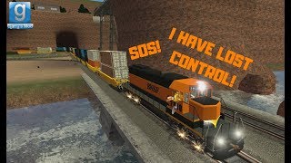 I HAVE LOST CONTROL Gmod Train build [upl. by Unhsiv]