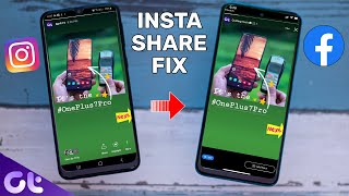 How to Fix Insta­gram Share to Face­book Not Working  Easy Solution  Guiding Tech [upl. by Ddahc]