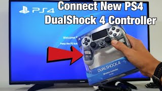 How to Connect New PS4 DualShock 4 Controller [upl. by Ky419]