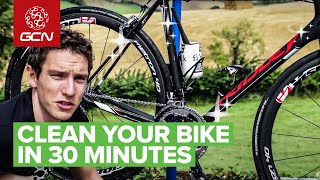 30 Minute Bike Wash  How To Clean amp Degrease Your Bike [upl. by Burner]