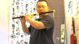 C Key Dizi Touching and Lovely Vibe Review and Demonstration Chinese Flute [upl. by Iny]