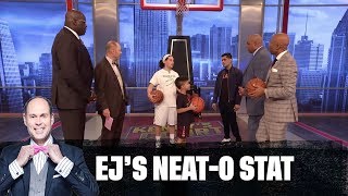 The Guys Are Challenged to a 3Point Contest  EJs NeatO Stat [upl. by Stiruc151]