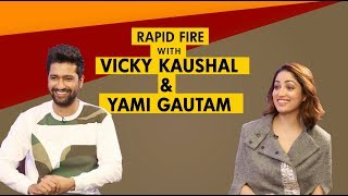 Vicky Kaushal Reveals Some Secrets In This Rapid Fire [upl. by Okikuy]