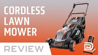 TACKLIFE Electric Lawn Mower Review  40v Cordless Battery Powered Lawn Mower [upl. by Ainesy]