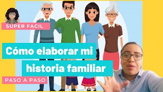 Cómo elaborar mi historia familiar [upl. by Yhpos]