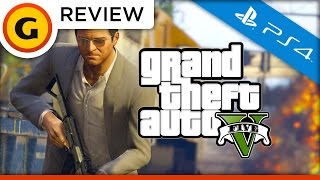 Grand Theft Auto V PS4  Review [upl. by Wenger]