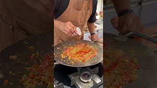 Pav Bhaji Recipe ❤️  Street Food India  shorts [upl. by Rossner]