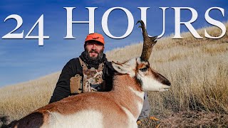 24 HOURS  A WYOMING PRONGHORN HUNT [upl. by Siblee760]