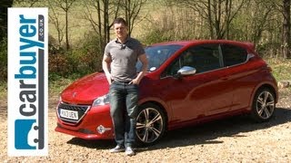 Peugeot 208 GTi hatchback 2013 review  CarBuyer [upl. by Tol]