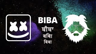 Marshmello x Pritam  BIBA feat Shirley Setia Official Lyric Video [upl. by Lawton]