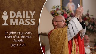 Catholic Daily Mass  Daily TV Mass  July 3 2023 [upl. by Nimajneb]