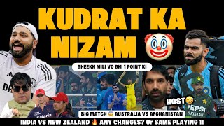 JUST RCB THINGS 🤡 PAAIJAAN AB HUM KYA KREGE 😂 HOST 1 POINT LE LO  IND Vs NZ 🔥 AFG Vs AUS BIG MATCH [upl. by Aniara]