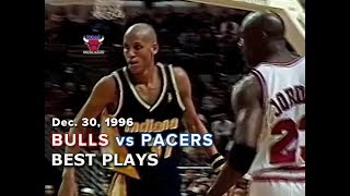 December 30 1996 Bulls vs Pacers highlights [upl. by Schlosser]