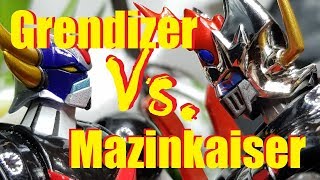 Grendizer Vs Mazinkaiser  Grendizer and The Vega Menace series Episode 1 Otv Stop Motion [upl. by Thanos227]