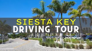 Siesta Key Florida  Driving Tour of This Stunning Island [upl. by Lewse920]