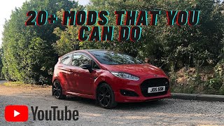 Ford Fiesta Mk75 MODS list [upl. by Ramburt]