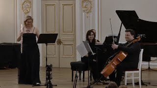 Louise Farrenc – Trio for Flute Cello and Piano Op45 1857 [upl. by Saixela]