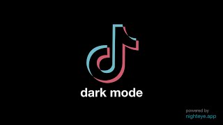 How to enable dark mode on TikTok  Web version [upl. by Abdul696]