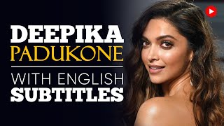 ENGLISH SPEECH  DEEPIKA PADUKONE Mental Health English Subtitles [upl. by Bodi]