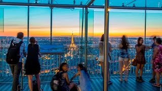 Observatoire Panoramique De La Tour Montparnasse  Paris [upl. by Nylrac]