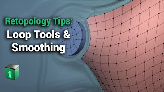 Blender Secrets  Loop Tools amp Smoothing methods  ZBrushlike alternative smoothing algorithm [upl. by Nosredna]