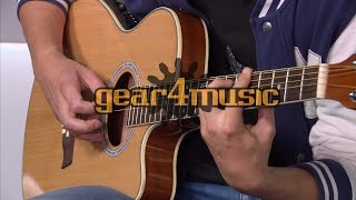 Thinline Electro Acoustic Guitar by Gear4music [upl. by Gilmer]