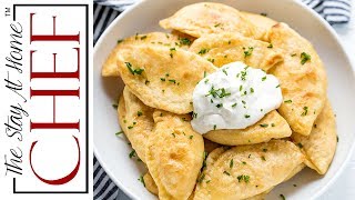 How to Make Potato and Cheese Pierogi  The Stay At Home Chef [upl. by Butte274]