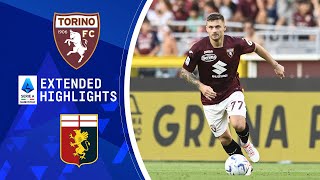 Torino vs Genoa  Extended Highlights  Serie A  CBS Sports Golazo [upl. by Dickens646]