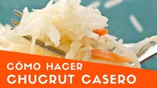 Como hacer el chucrut receta básica [upl. by Sosna267]